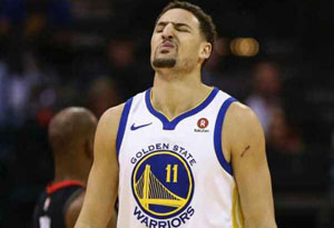 汤普森三分球命中数排联盟第一 水花兄弟